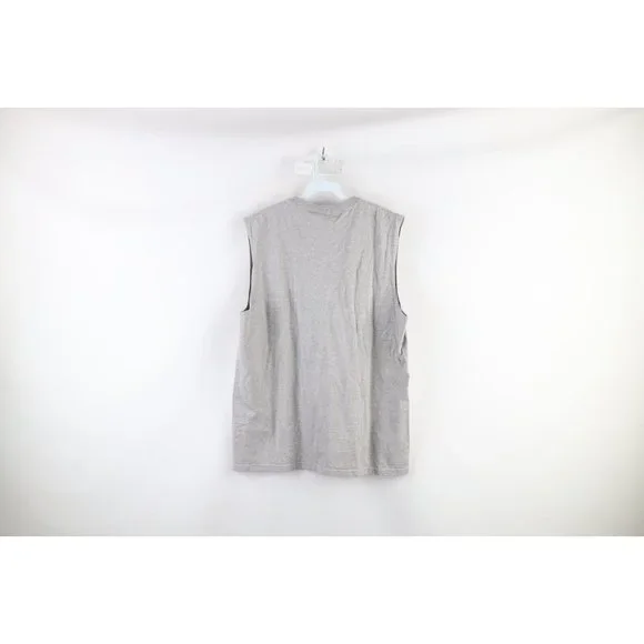 Vintage Nike Basketball Mens Large Travis Scott Center Swoosh Sleeveless T-Shirt - Picture 7 of 9